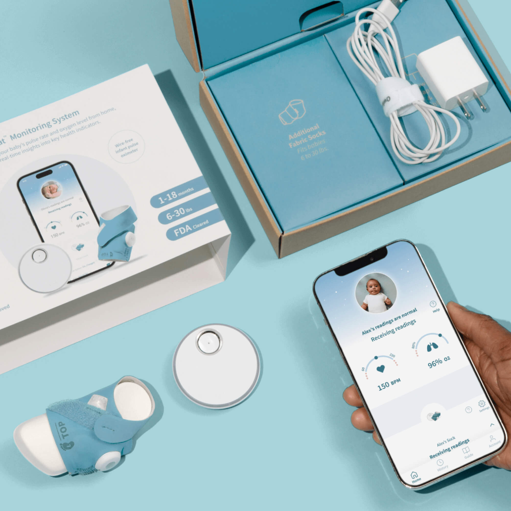 Owlet FDA-Cleared BabySat? Monitoring System - Image 8