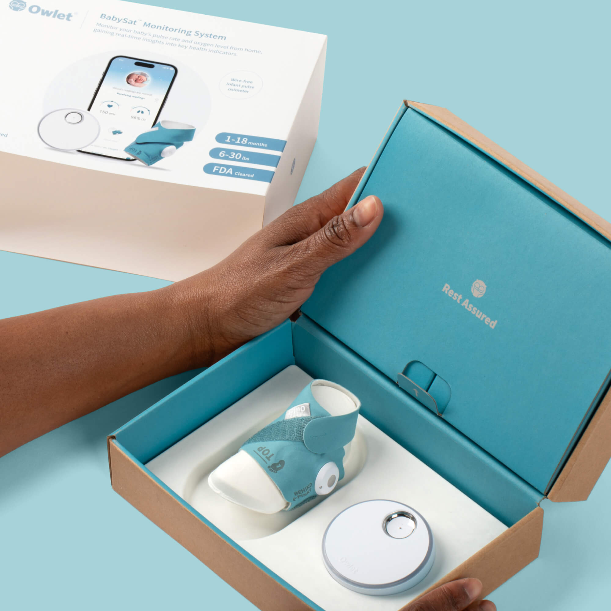 Owlet FDA-Cleared BabySat? Monitoring System - Image 9